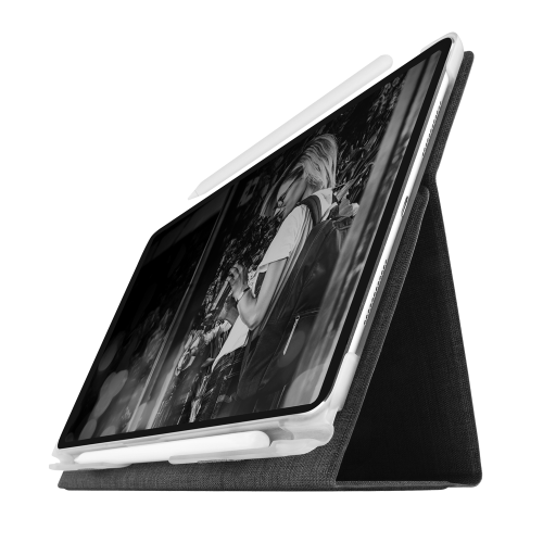 Stm Atlas case for iPad Pro 11(2018)Charcoal Drop Protection - Pencil holder