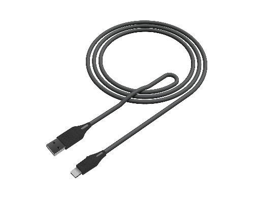 STM Dux Cable Usb-A To Lightning (1.5M) - Grey Rugged | Chargeplus - Fast Chraging & Data Transfer